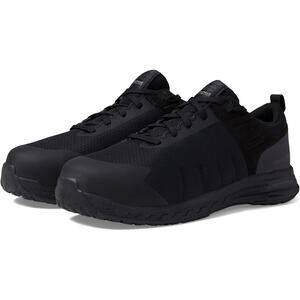 Thorogood Size 10 Black Overdrive Work Shoes Composite Safety Toe Lace Up P17-4